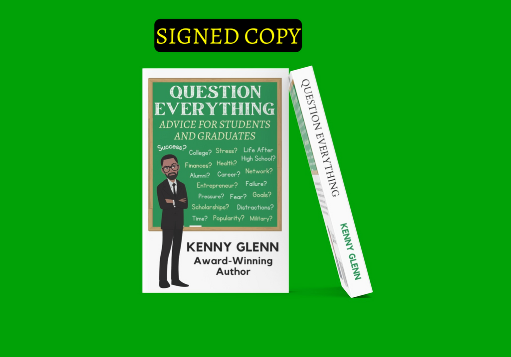 Question Everything signed copy by Kenny Glenn